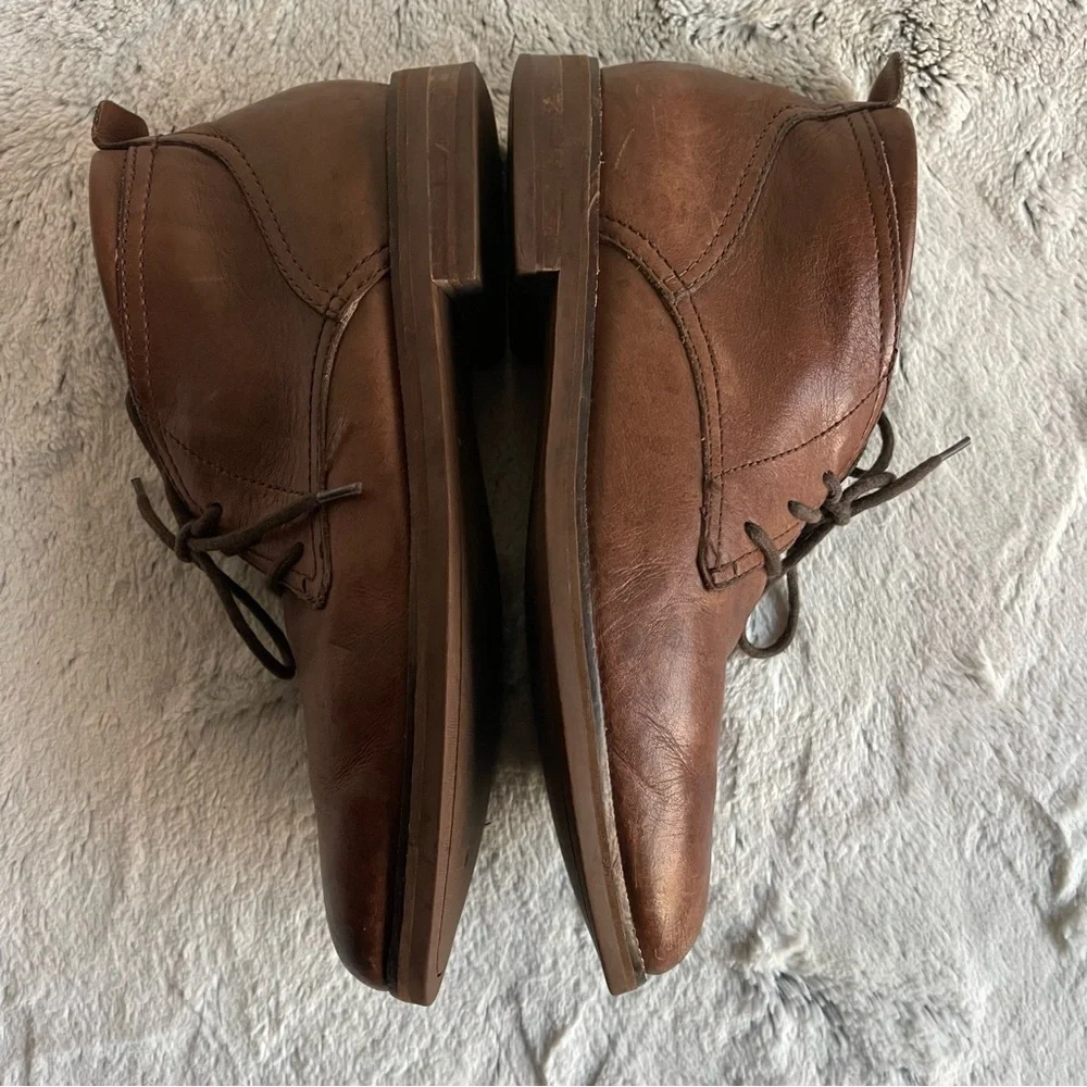 Cole Haan Chukka Boots 8.5 Brown Leather